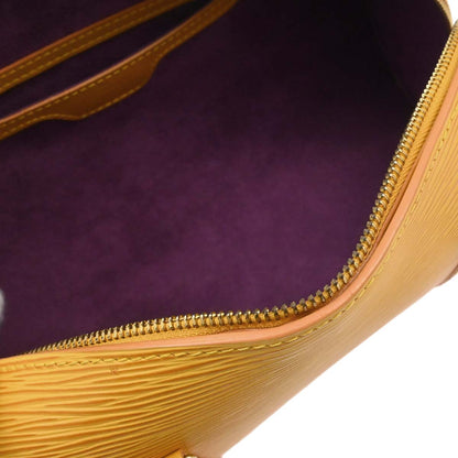 Louis Vuitton Yellow Epi Soufflot Handbag M52229