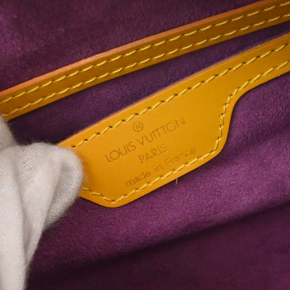 Louis Vuitton Yellow Epi Soufflot Handbag M52229