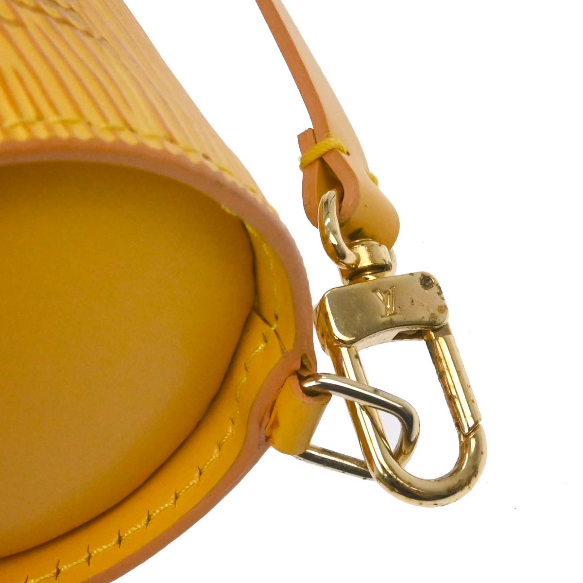 Louis Vuitton Yellow Epi Soufflot Handbag M52229