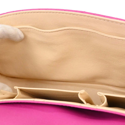 Christian Dior Pink Lambskin Cannage Miss Dior Shoulder Bag