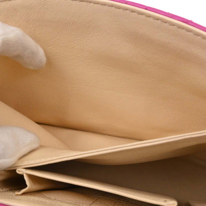 Christian Dior Pink Lambskin Cannage Miss Dior Shoulder Bag
