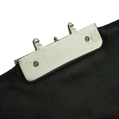 Christian Dior Black Lambskin Cannage Handbag
