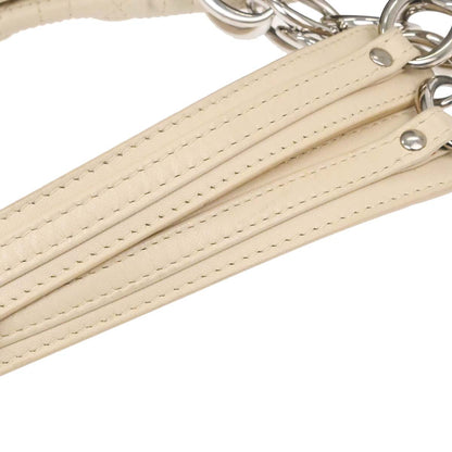 Christian Dior Beige Lambskin Cannage Tote Handbag