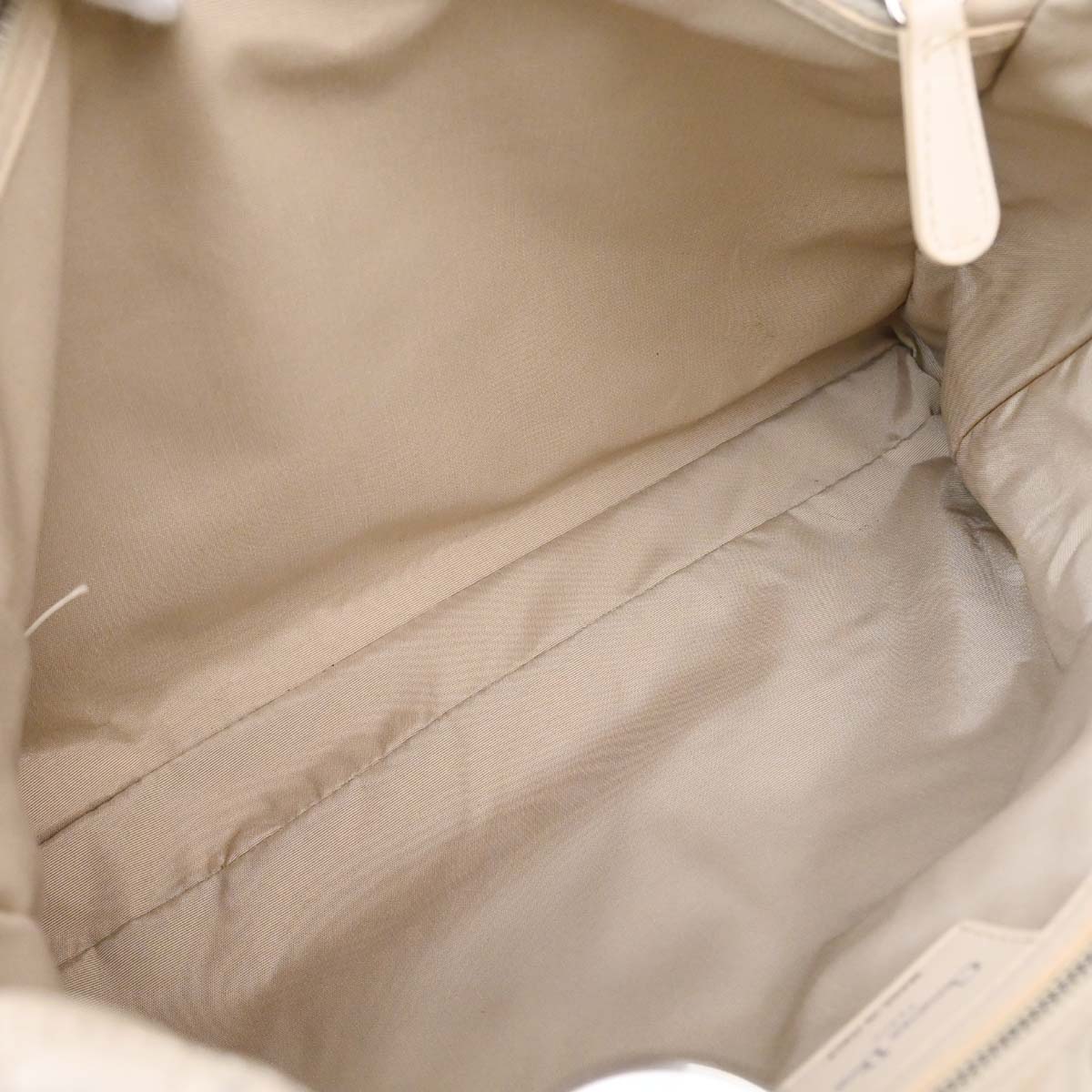 Christian Dior Beige Lambskin Cannage Tote Handbag