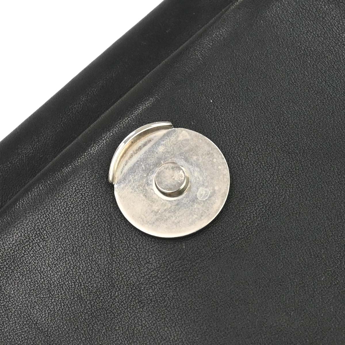 Christian Dior 2009 Black Lambskin Demi Lune Handbag