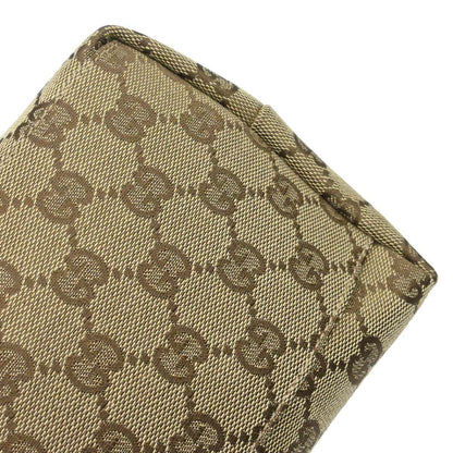 Gucci Beige Canvas GG Hobo Handbag