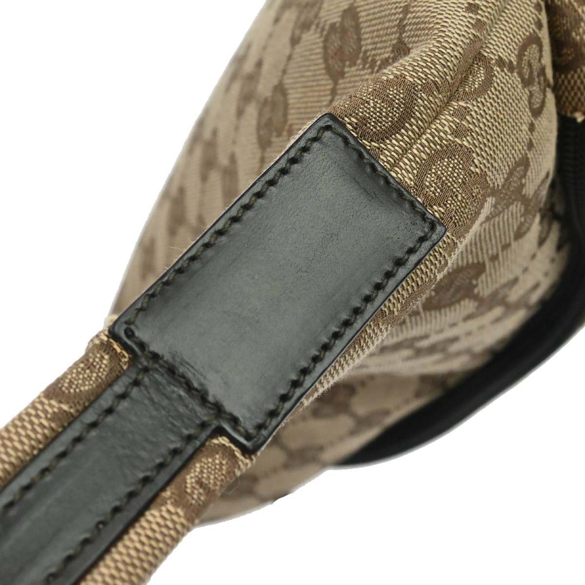 Gucci Beige Canvas GG Hobo Handbag