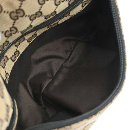 Gucci Beige Canvas GG Hobo Handbag