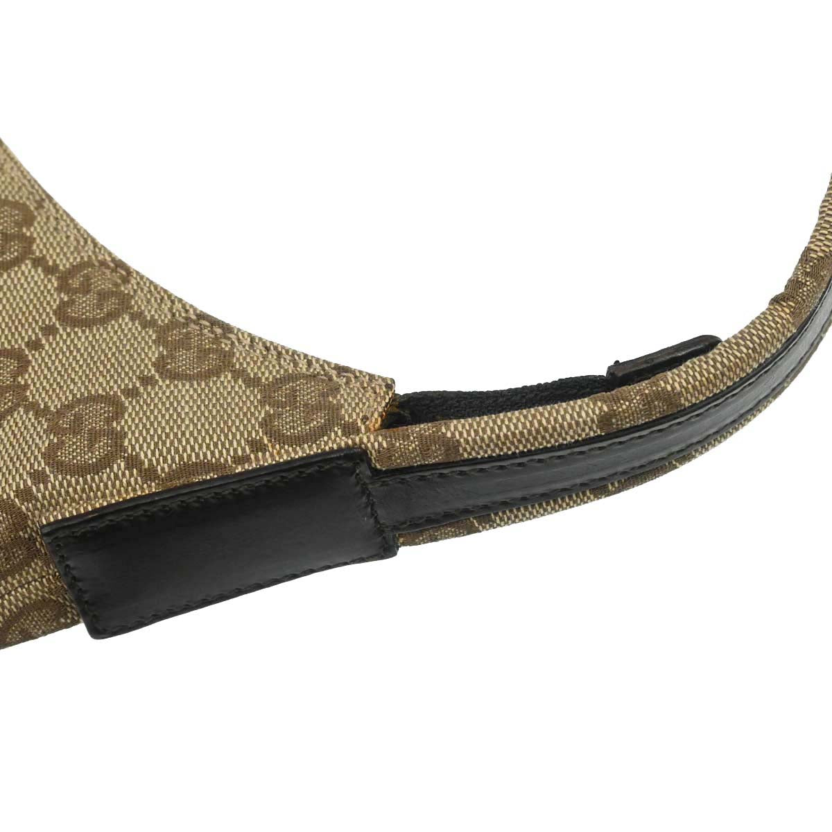 Gucci Beige Canvas GG Hobo Handbag