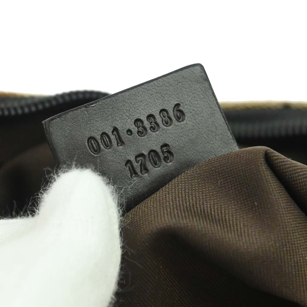 Gucci Beige Canvas GG Hobo Handbag