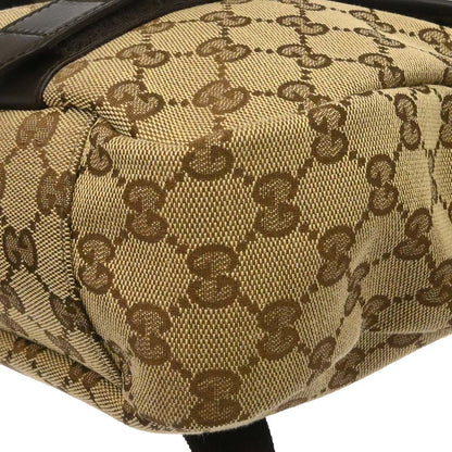 Gucci Beige Canvas GG Shoulder Bag