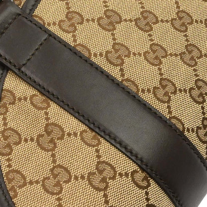 Gucci Beige Canvas GG Shoulder Bag