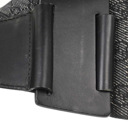 Gucci Black Canvas GG Handbag