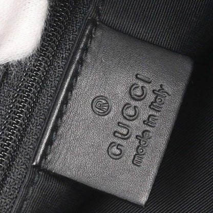 Gucci Black Canvas GG Handbag