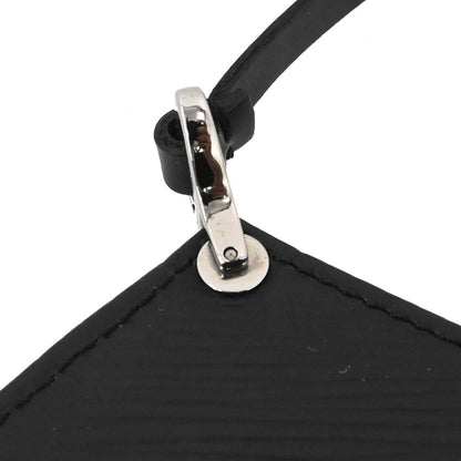 Louis Vuitton Black Epi Pochette Demi-lune Handbag M52622