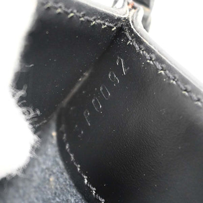 Louis Vuitton Black Epi Pochette Demi-lune Handbag M52622