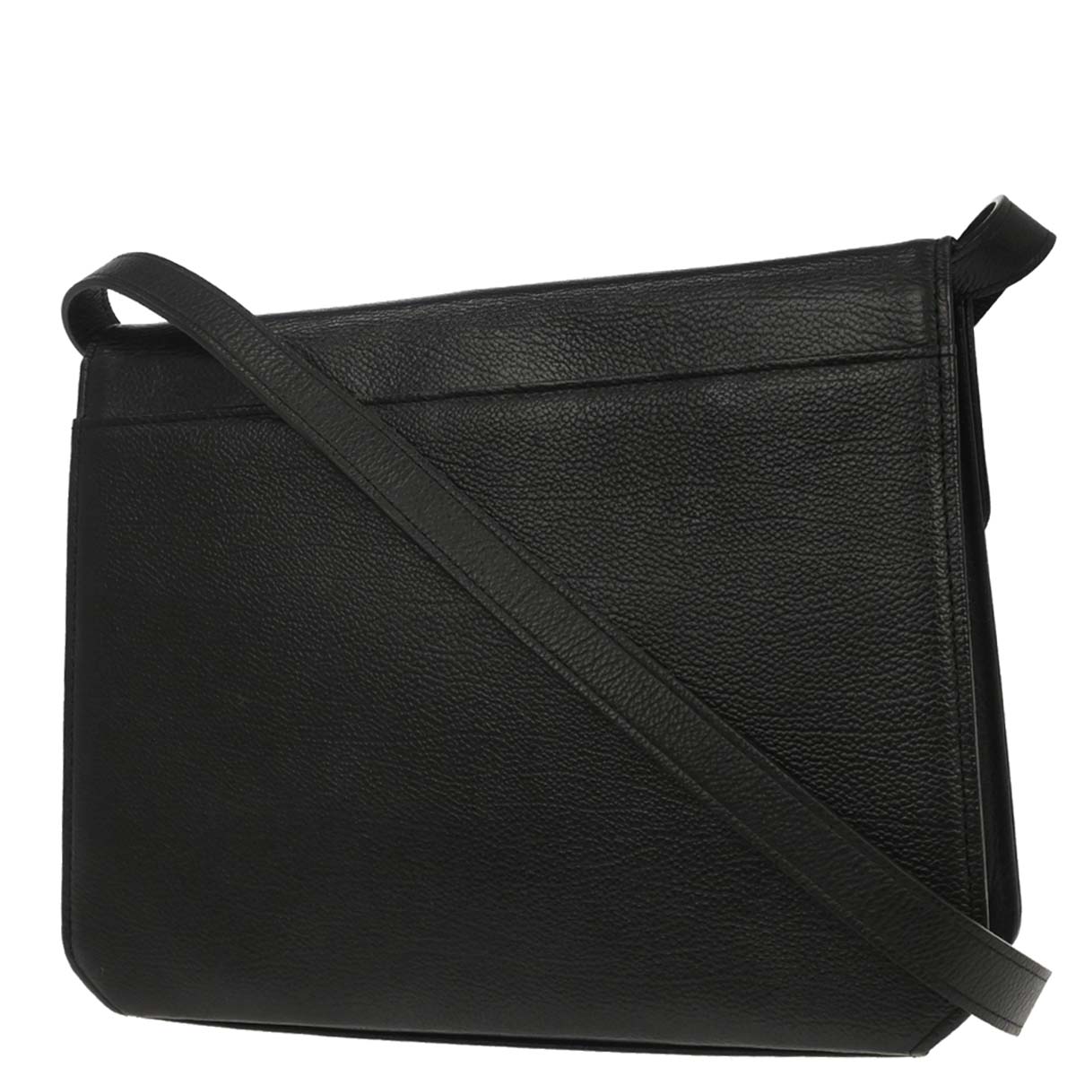 Yves Saint Laurent Black Leather Shoulder Bag