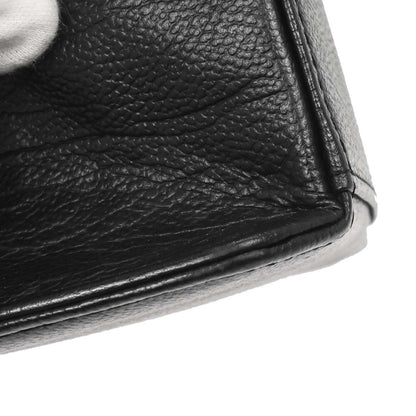 Yves Saint Laurent Black Leather Shoulder Bag