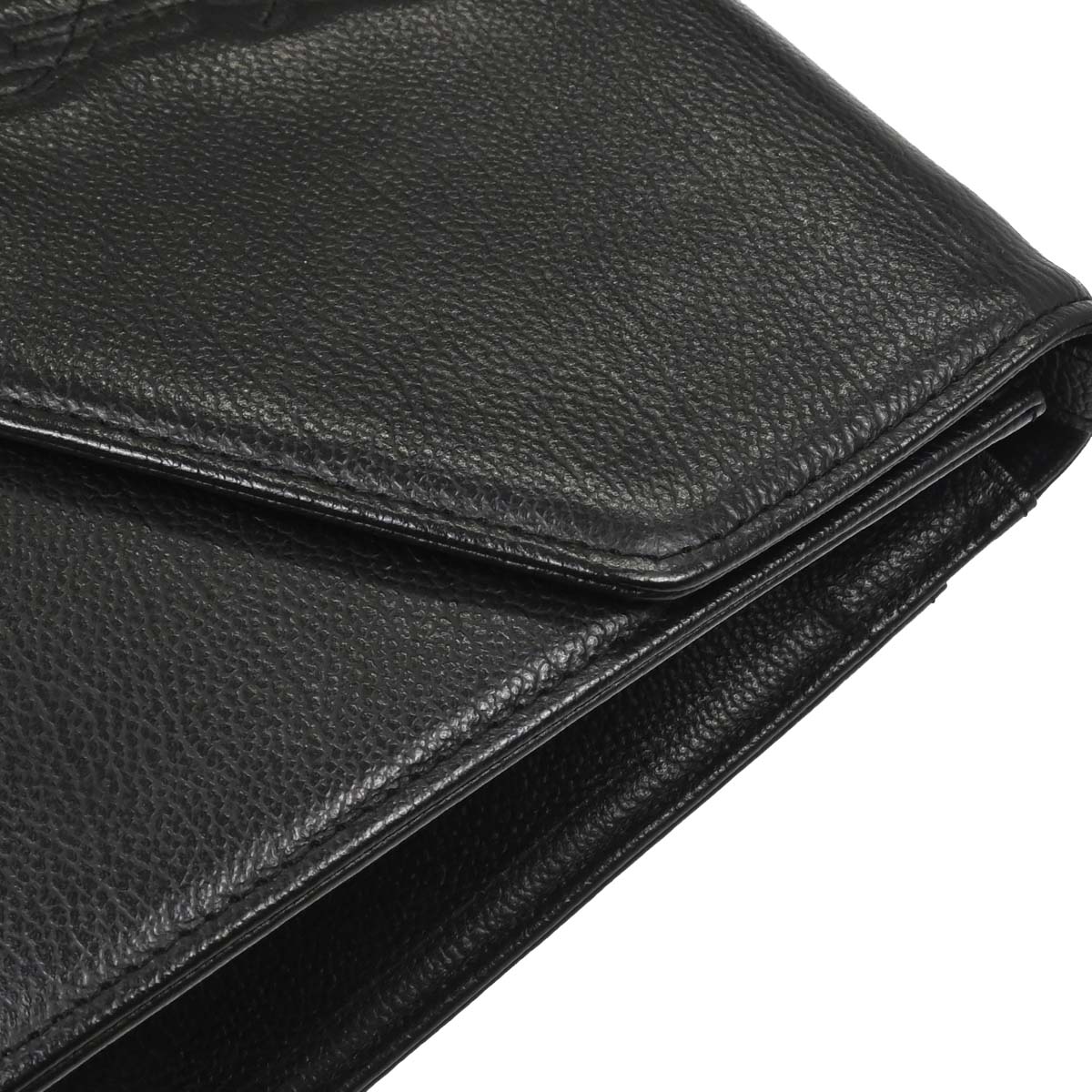 Yves Saint Laurent Black Leather Shoulder Bag