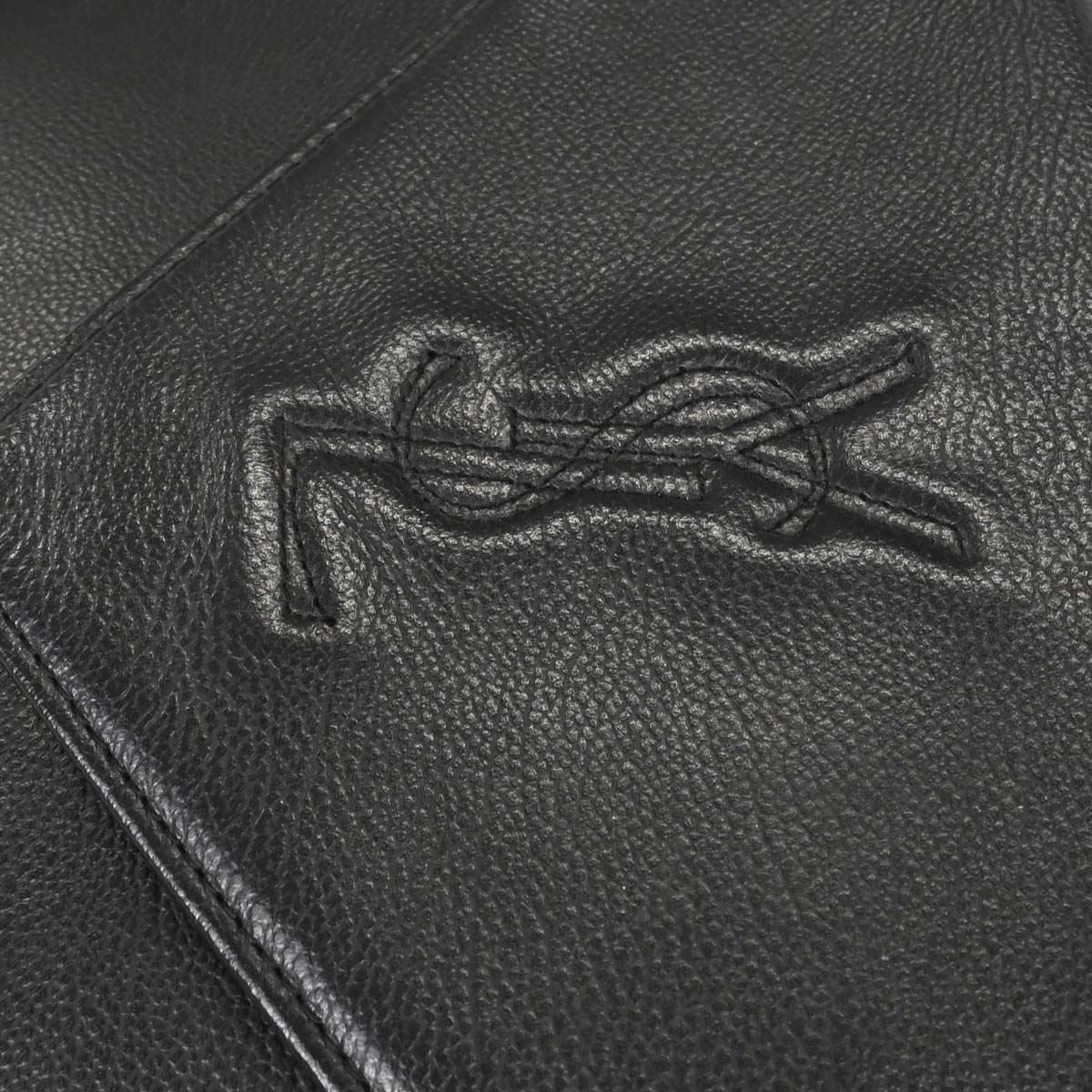Yves Saint Laurent Black Leather Shoulder Bag