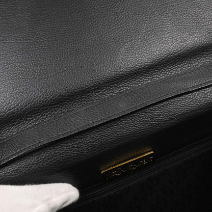 Yves Saint Laurent Black Leather Shoulder Bag