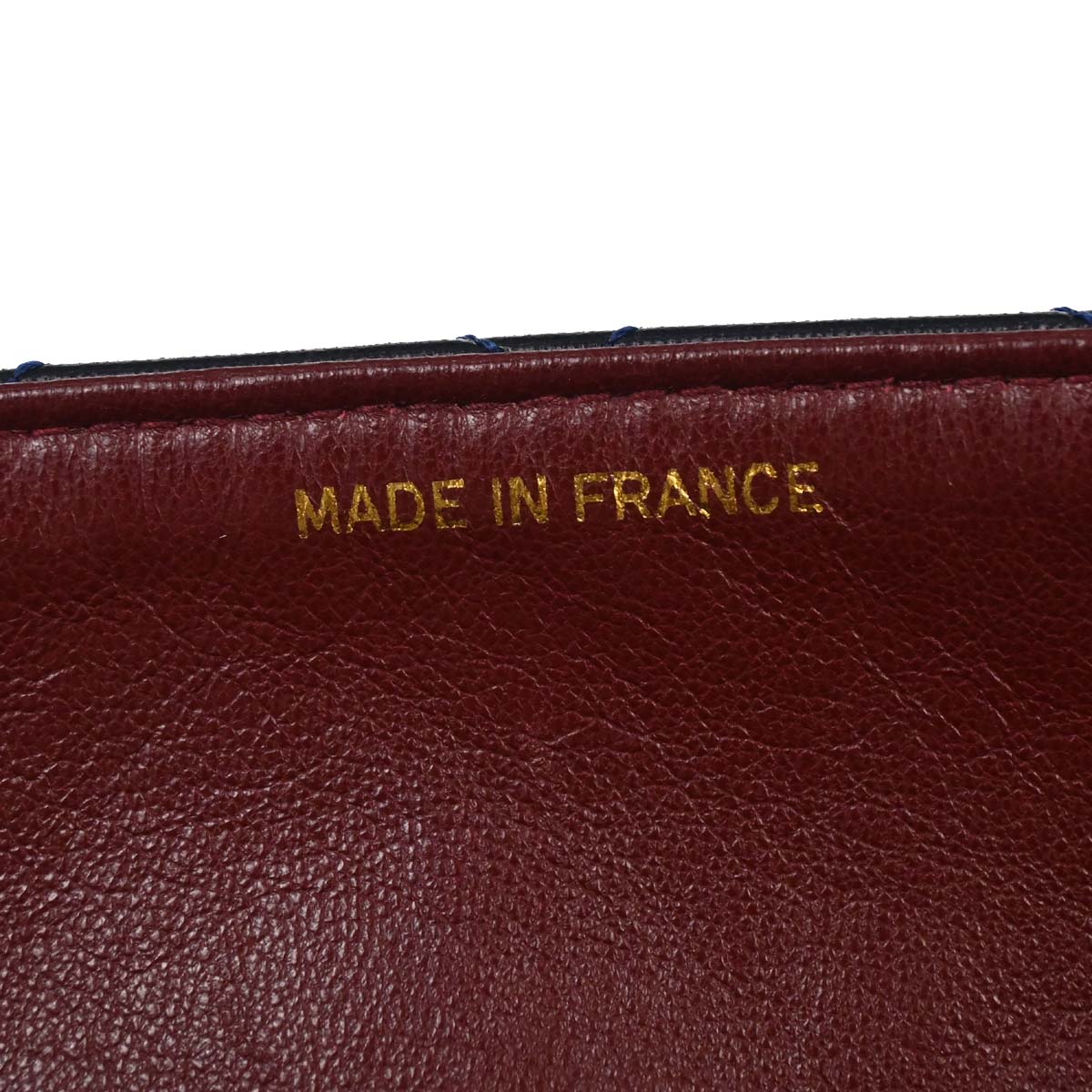 Chanel 1989-1991 Navy Lambskin Classic Square Flap Shoulder Bag 20