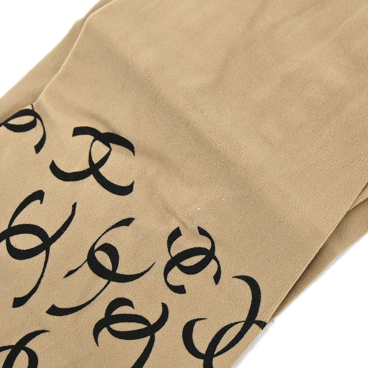 Chanel * Beige CC Printed Tights