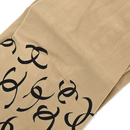 Chanel * Beige CC Printed Tights