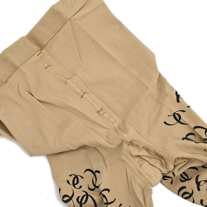 Chanel * Beige CC Printed Tights