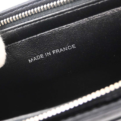 Chanel Black Satin Handbag