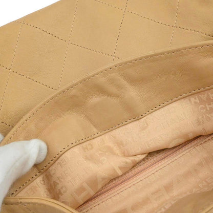 Chanel 2005-2006 Beige Lambskin Ultimate Soft Hobo Handbag