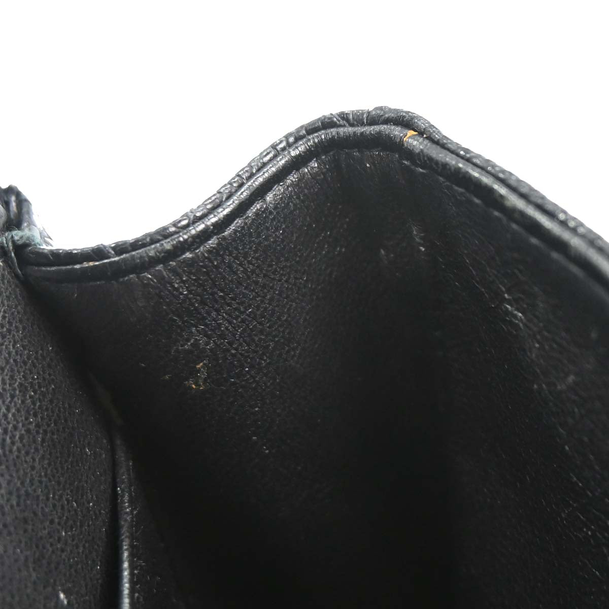 Chanel 2003-2004 Black Caviar Skin Medium Classic Double Flap Shoulder Bag