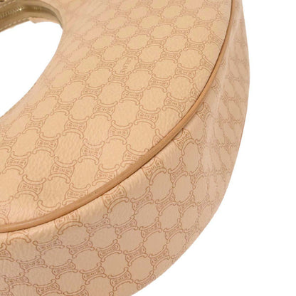 Celine Beige PVC Macadam Hobo Handbag