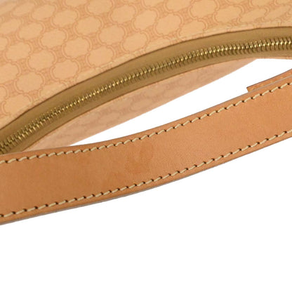 Celine Beige PVC Macadam Hobo Handbag