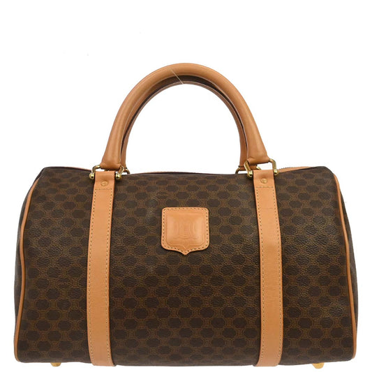 Celine Brown Macadam Handbag