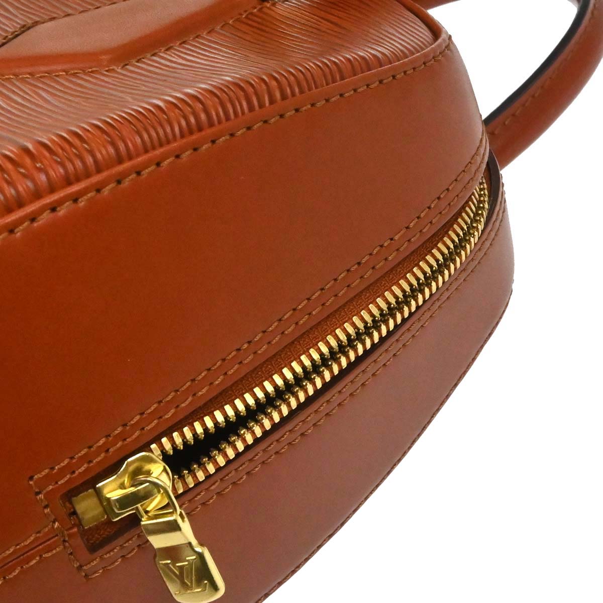 Louis Vuitton Brown Epi Sablon Handbag M52043