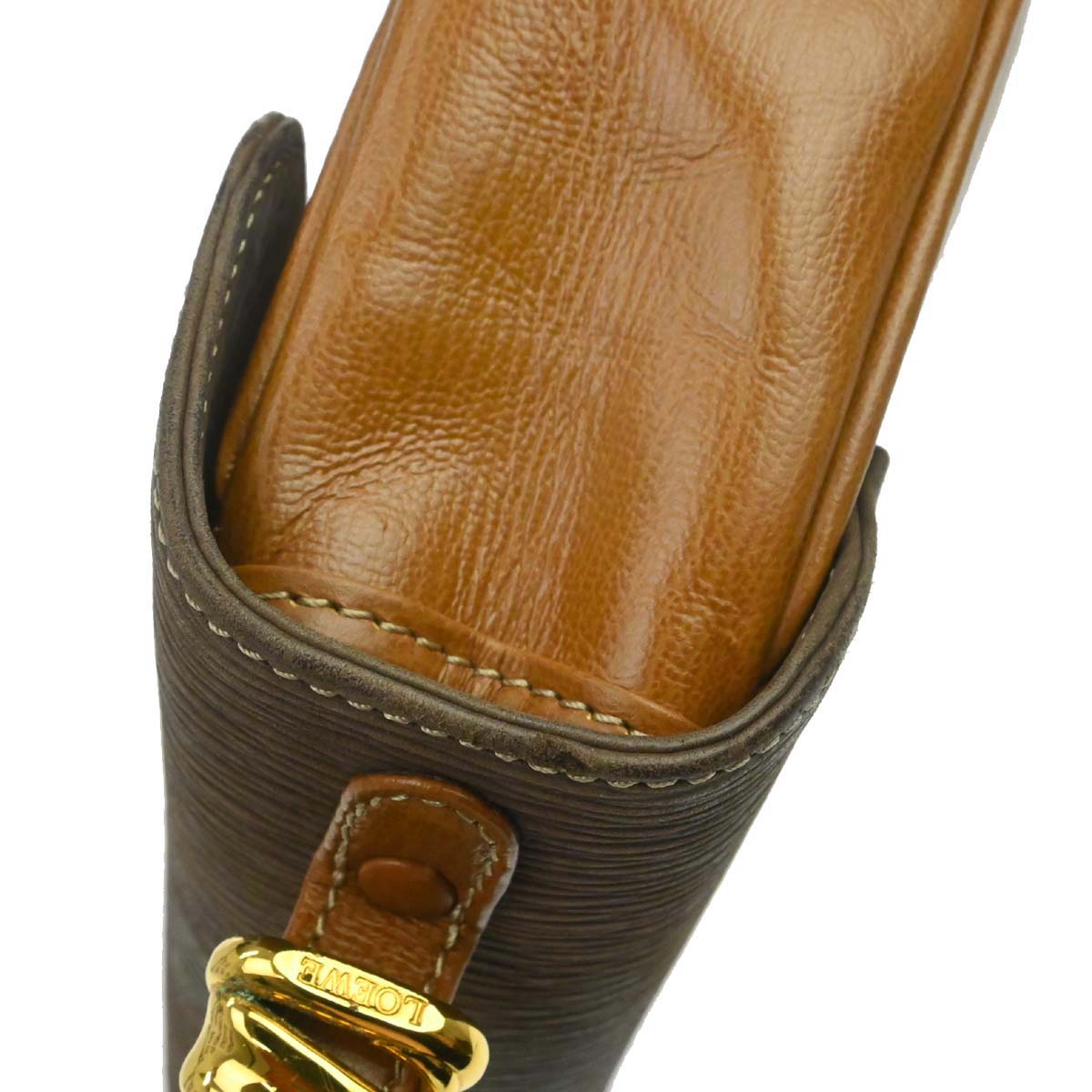 Loewe Brown Leather Velazquez 2way Shoulder Handbag