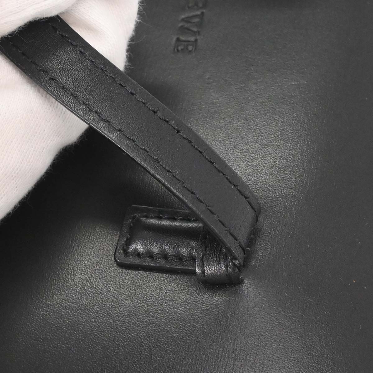 Loewe Black Leather Handbag