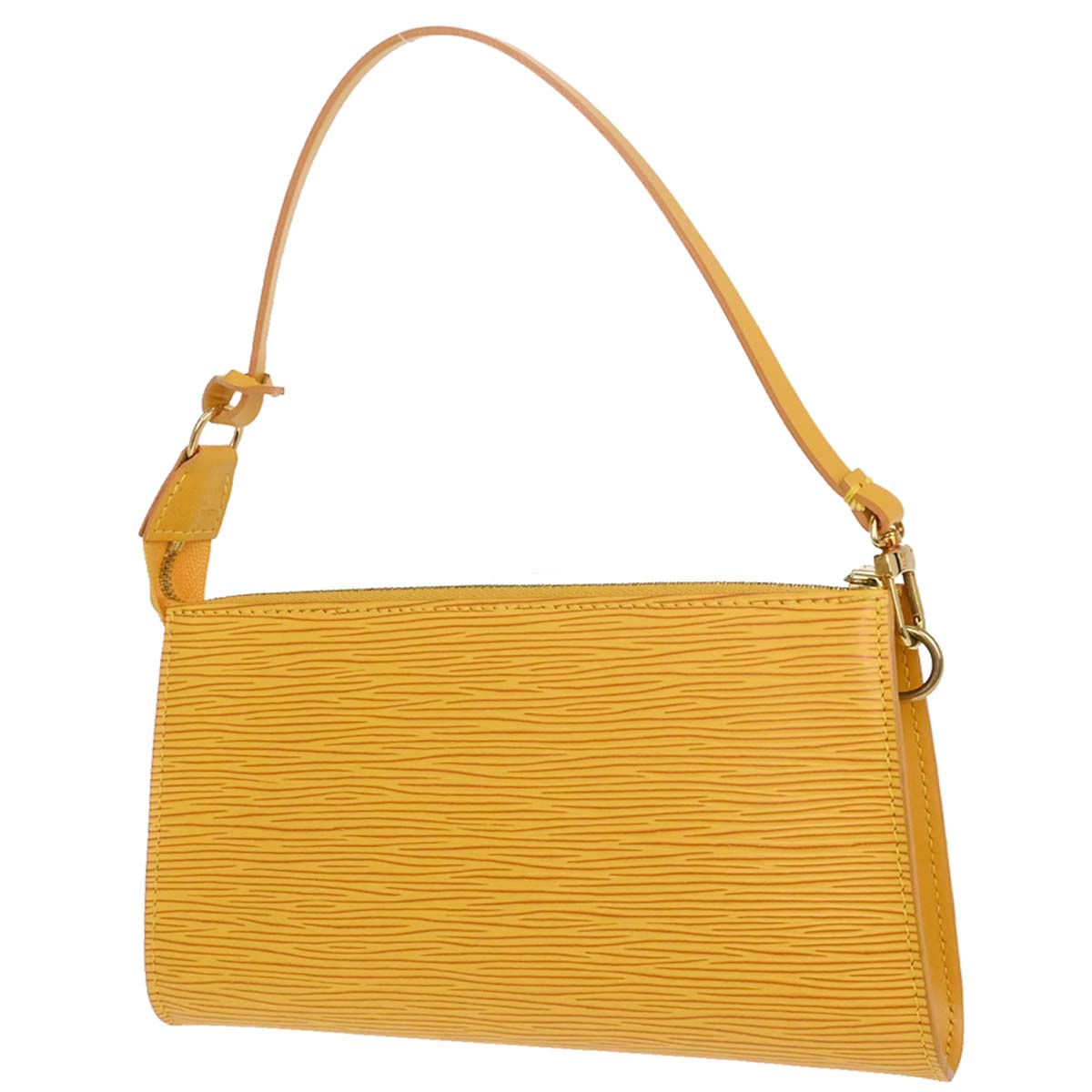 Louis Vuitton Yellow Epi Pochette Accessoires 21 Handbag M52959