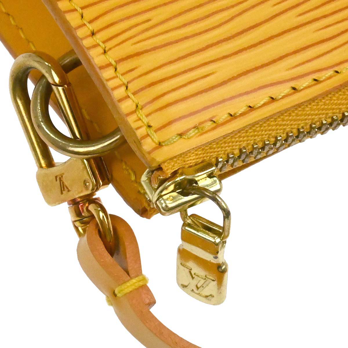 Louis Vuitton Yellow Epi Pochette Accessoires 21 Handbag M52959