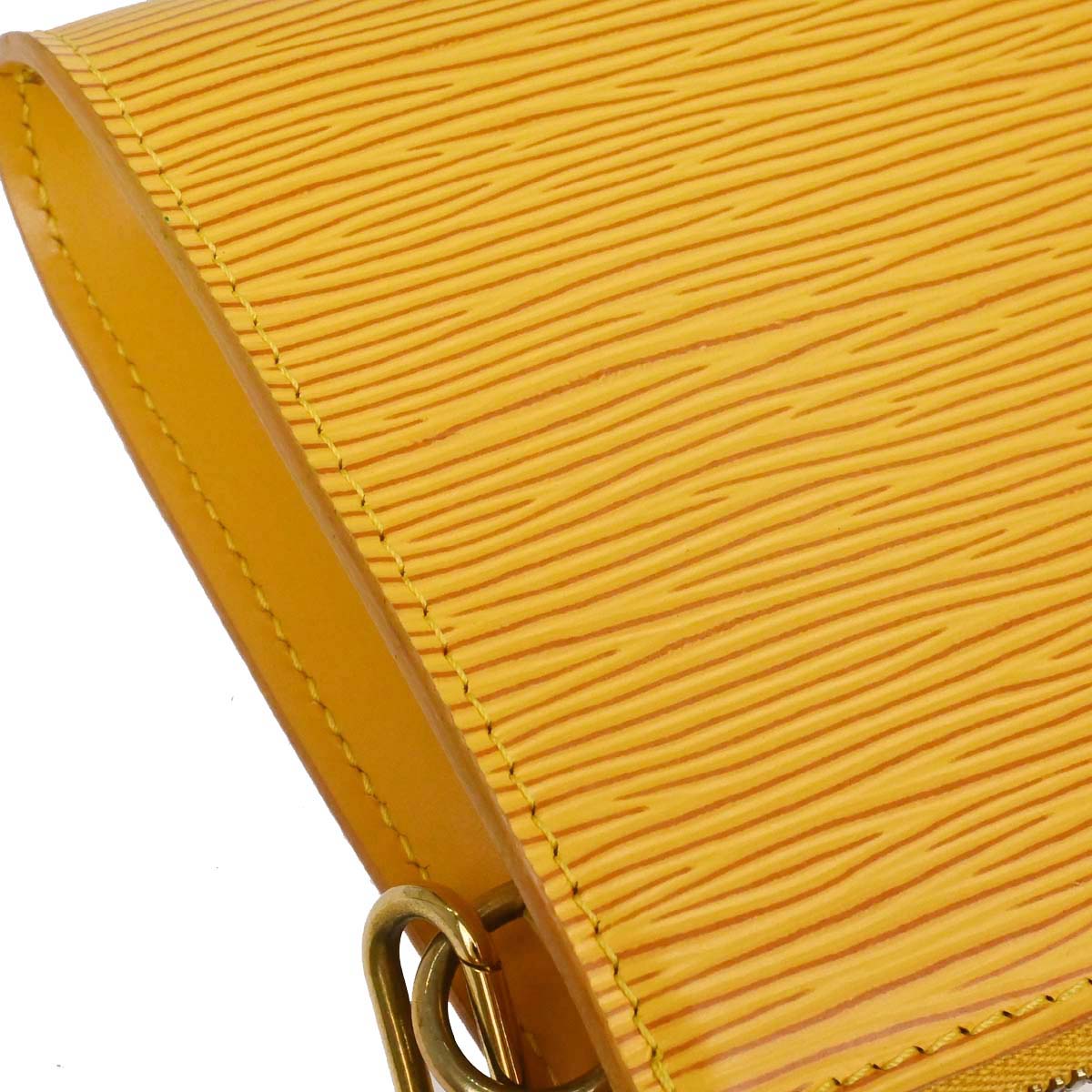 Louis Vuitton Yellow Epi Pochette Accessoires 21 Handbag M52959