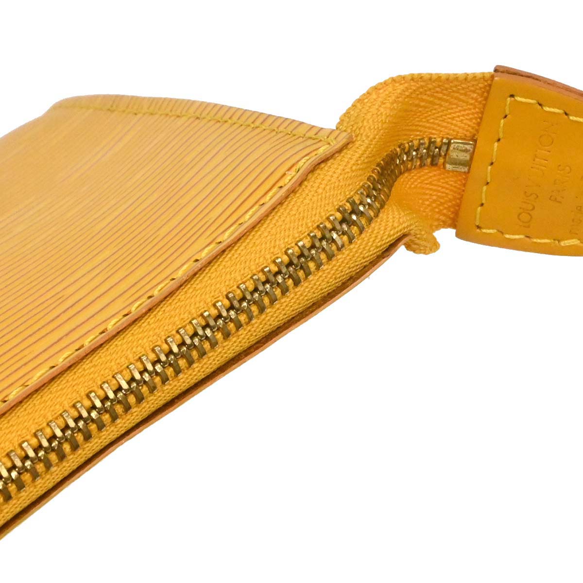 Louis Vuitton Yellow Epi Pochette Accessoires 21 Handbag M52959