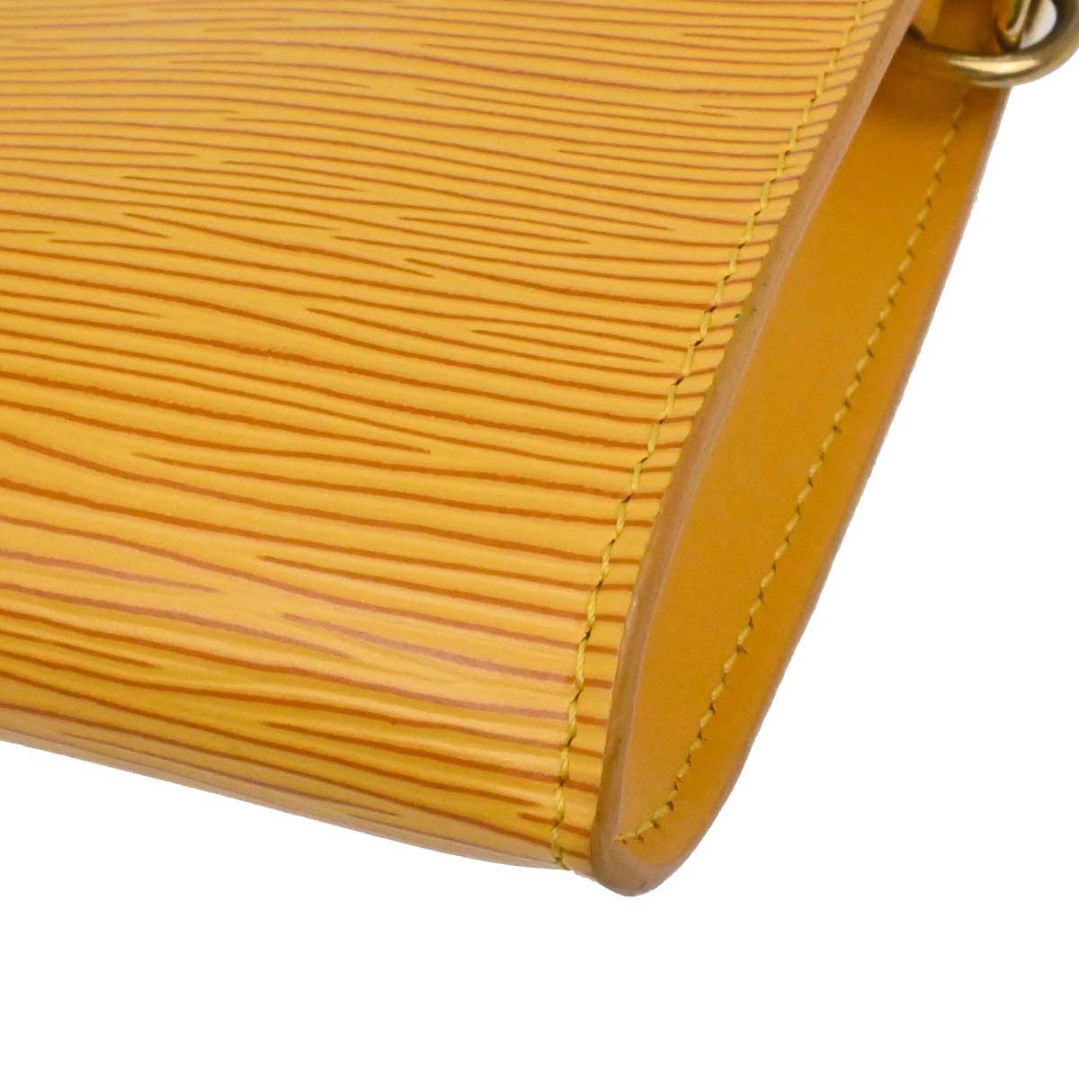 Louis Vuitton Yellow Epi Pochette Accessoires 21 Handbag M52959
