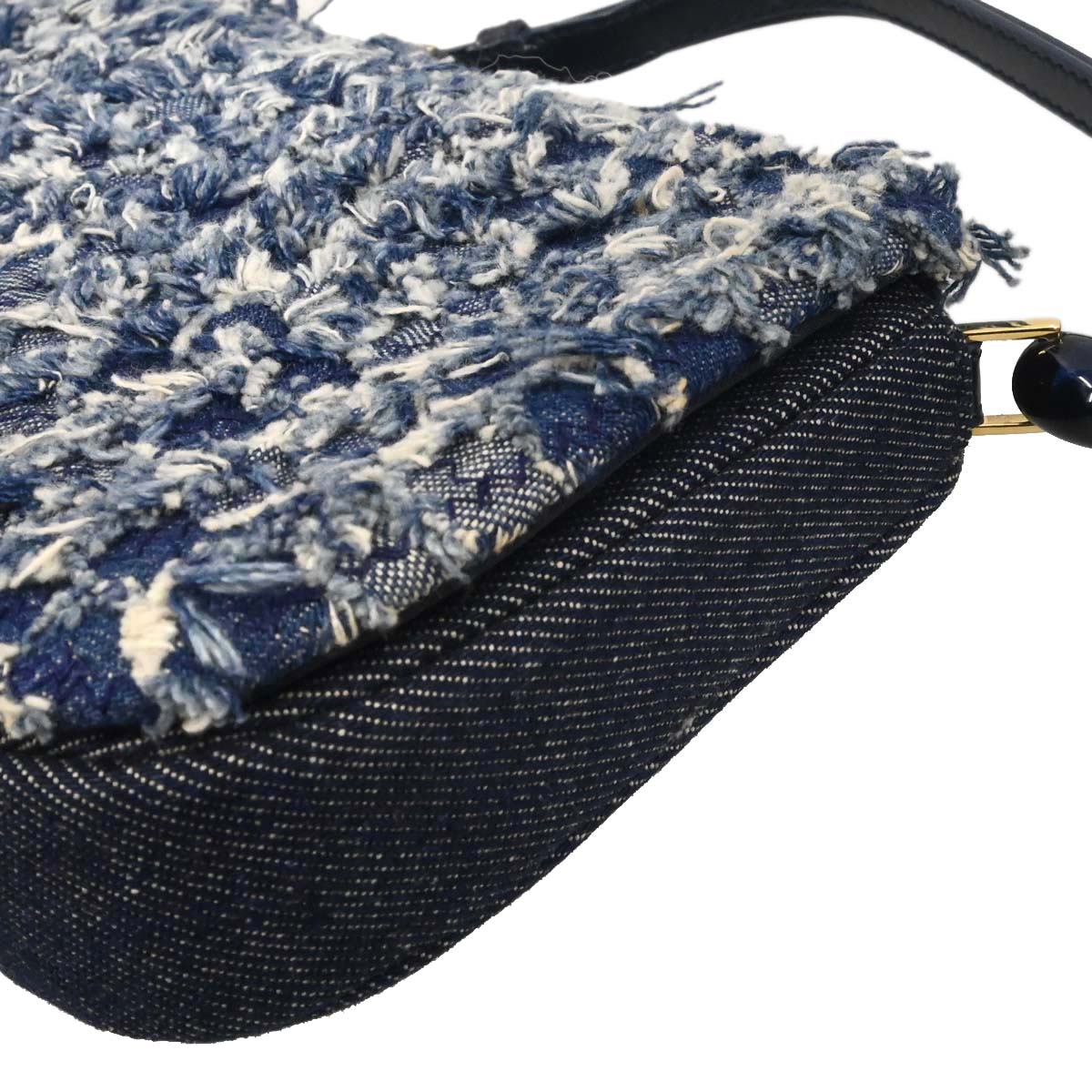 Christian Dior Blue Denim Malice Handbag