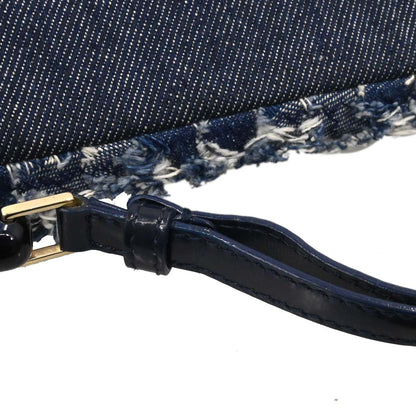 Christian Dior Blue Denim Malice Handbag