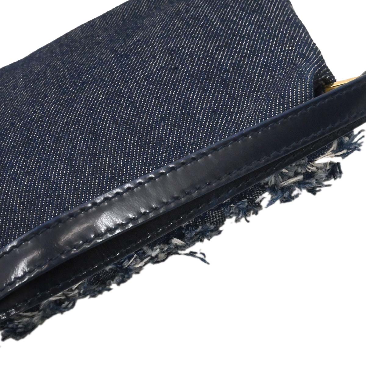 Christian Dior Blue Denim Malice Handbag