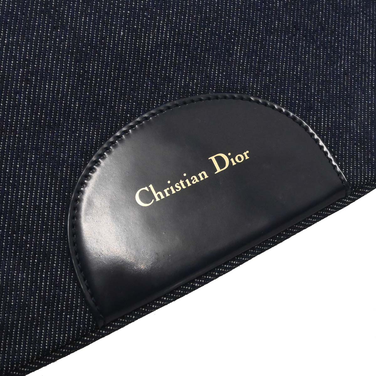 Christian Dior Blue Denim Malice Handbag