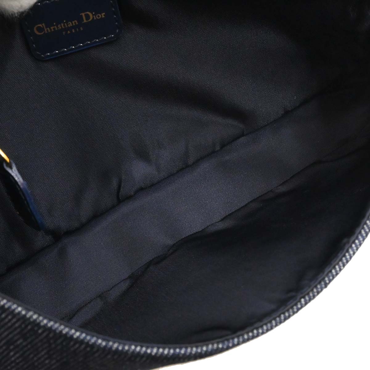 Christian Dior Blue Denim Malice Handbag