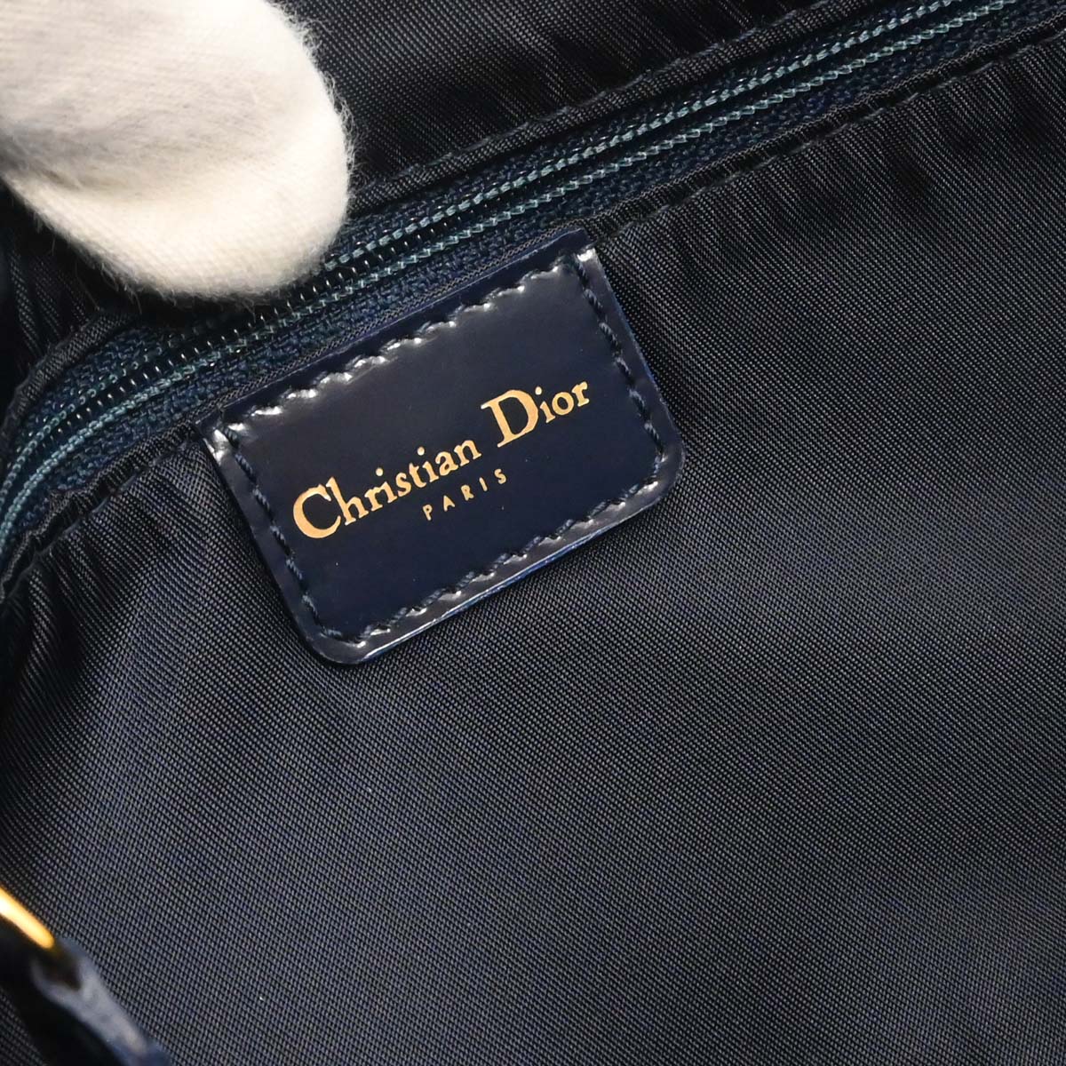 Christian Dior Blue Denim Malice Handbag