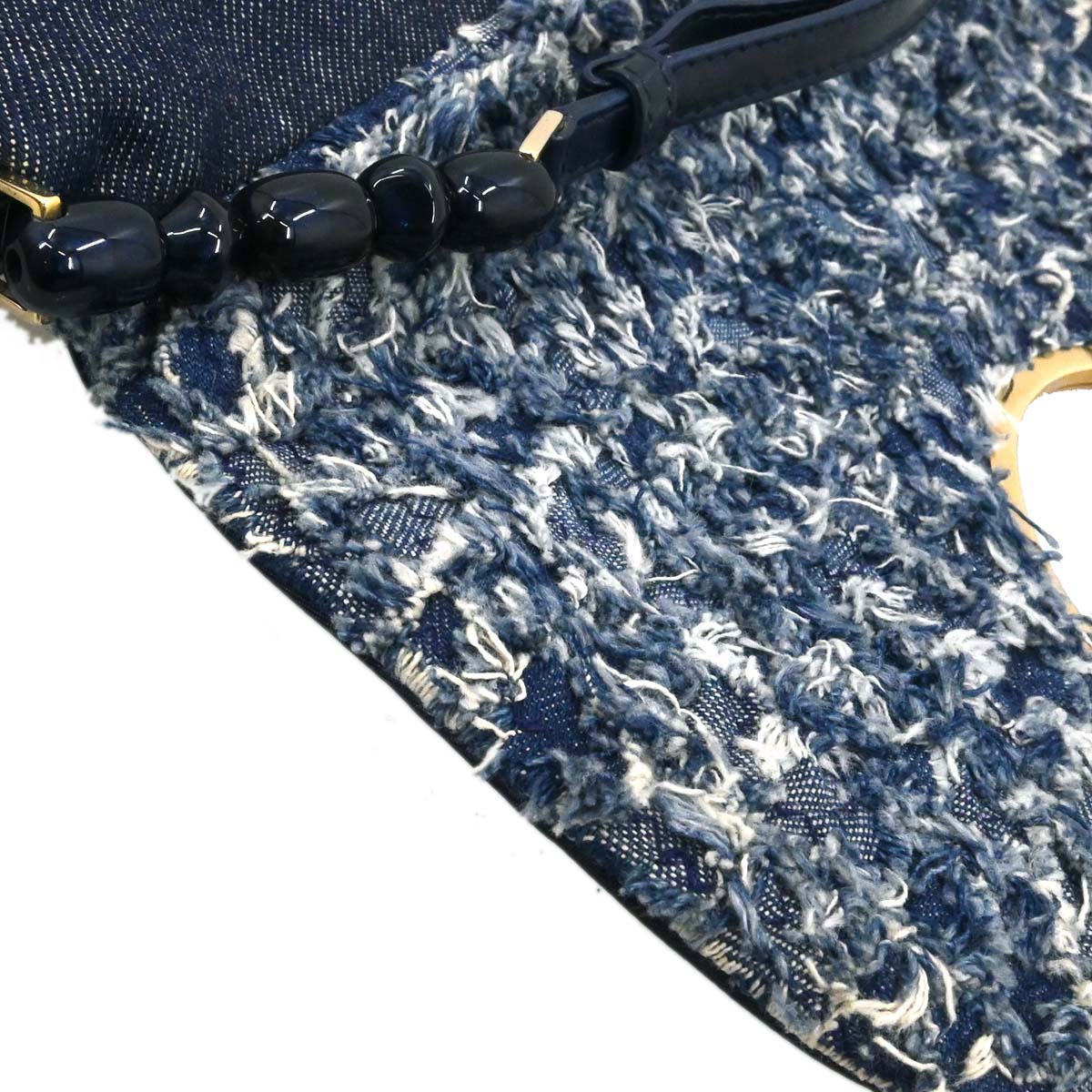 Christian Dior Blue Denim Malice Handbag